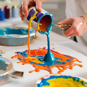 Paint Pouring Techniques