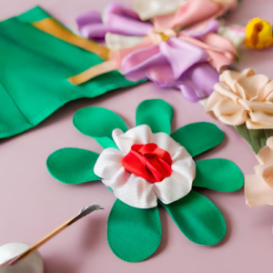 Fabric Flower Crafting